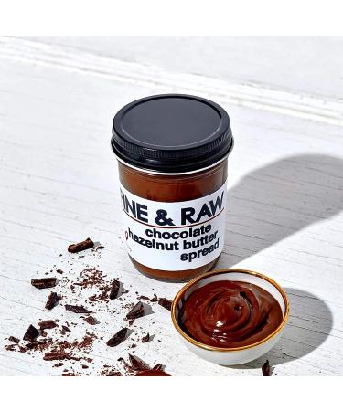 Fine & Raw Organic Hazelnut Butter Spread - 8 oz | Vegan & Clean Ingredients | Chocolate Hazelnut Flavor - Buy Online on SooperMarket.com