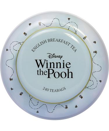 New English Teas Winnie the Pooh & Tigger Tea Caddy with 240 English Breakfast Teabags - Buy Online on SooperMarket.com