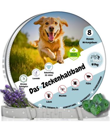Toosimple The tick collar for dogs 100% vegetable premium oil Effective protection against ticks fleas mosquito lice vermin - 8 months of effectiveness duration