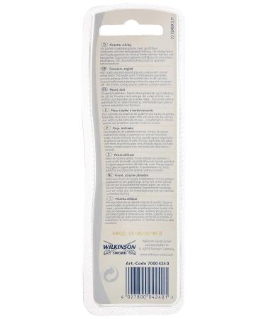 Wilkinson Sword Manicure Tweezers with Slanted Tip - Chrome Finish | Precision Nail Care Tool for Perfect Grooming | 1 PC - International Shipping Available - Buy Online on SooperMarket.com