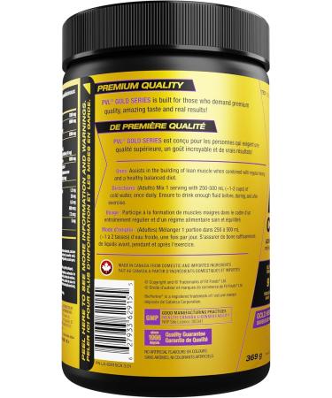 PVL EAA BCAA COMPLETE | Pre Intra or Post Workout EAA/BCAA with L-Arginine Amino Acid Supplement Keto Friendly 369 g (30 servings) Gold Medal Grape - Buy Online on SooperMarket.com