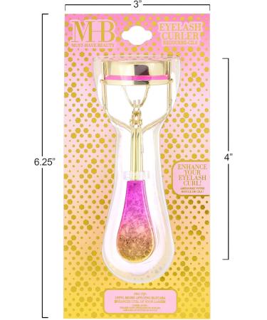 Buy Expressions Eyelash Curler - Ombre Metallic Pink Gold | Precision & Comfort Grip Lash Curler for Effortless Lifting | International Shipping Available - Buy Online on SooperMarket.com