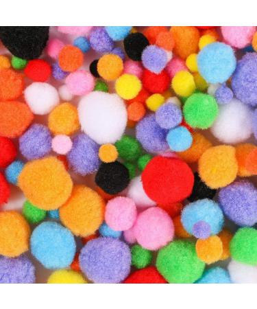 Teqooza Pom Poms Craft Making Assorted Sizes 10mm-30mm 100 Pcs - Buy Online on SooperMarket.com