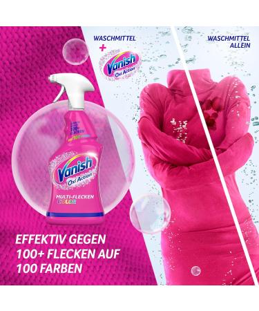 Vanish Oxi Action Pre-Wash Spray Color - 750 ml | Effective Stain Remover for 100+ Spots - BUNDLE 1 Pack - Buy Online on SooperMarket.com