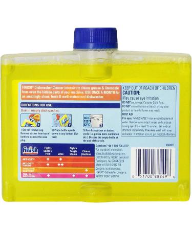 Finish Dishwasher Cleaner - Citrus Scent - 8.45 oz | Effective Dishwasher Maintenance - Buy Online on SooperMarket.com
