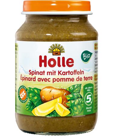 Holle Organic Spinach with Potatoes (6 x 190 gr)