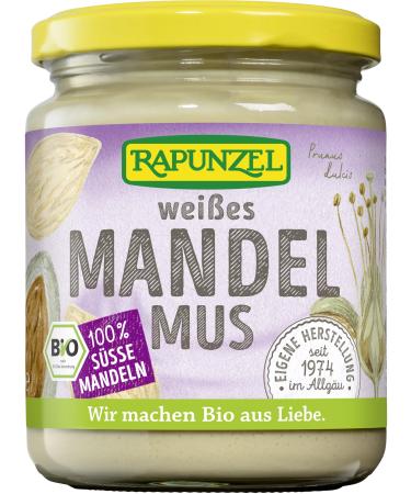 Rapunzel Almond Butter White 1 Pack (1 x 250 g) - Organic