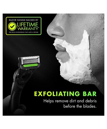 Gillette Labs Gold Edition Men's Razor Set - 1 Handle, 3 Blade Refills, Travel Case & Magnetic Stand - Buy Online on SooperMarket.com