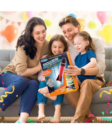 EUCOCO Rocket Toy Set - 3 Foam Rockets Fun Garden Toy & Perfect Birthday Gift for Kids Ages 3-12 Multi-Colored - Buy Online on SooperMarket.com