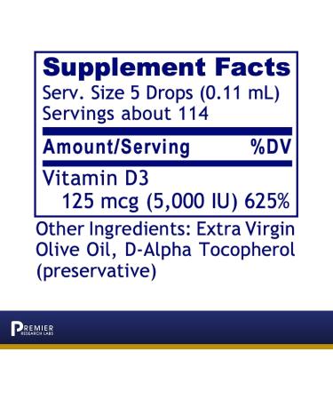 Premier Research Labs Liquid Zinc Ultra & D3 Serum Combo - 8 fl oz & 0.46 fl oz - Buy Online on SooperMarket.com