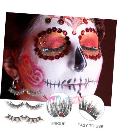 Didiseaon Short False Eyelashes 3 Pairs Halloween Decor False Lashes Fake Eyelashes Makeup Supplies Wispy Eyelashes Makeup Tools for Women Fake Lashes Natural Slim Chemical Fiber Set - Buy Online on SooperMarket.com