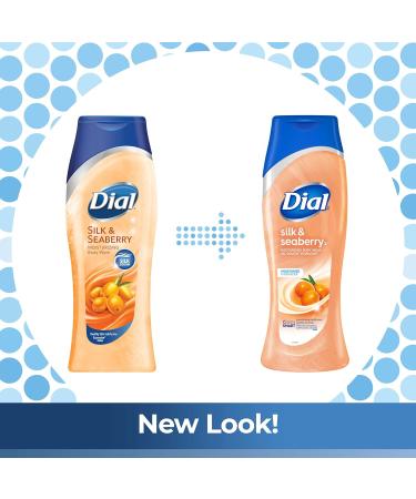 Dial Body Wash 16 Fl Oz Pack of 6 - Pamper & Indulge with Silk & Seaberry - Buy Online on SooperMarket.com