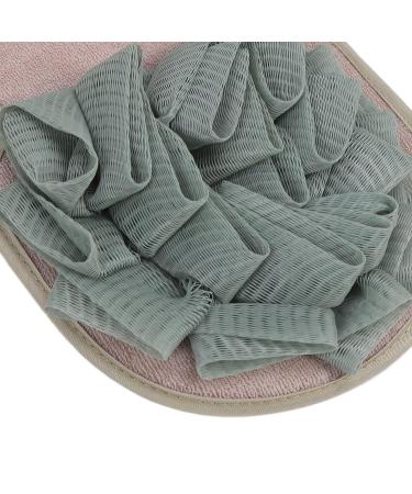 Dual Sided Shower Washcloth Glove - Exfoliating Back Scrubber & Bath Flower for Deep Cleaning - Soft Durable Bath Towel for Men & Women Skin Care - Buy Online on SooperMarket.com