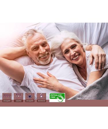 Buy A&F Incontinence Edition 75x90 - Washable 4-Layer Mattress Pads (2-Pack) | High Absorption Up to 26280ml/m for Baby Bed & Cot - Buy Online on SooperMarket.com