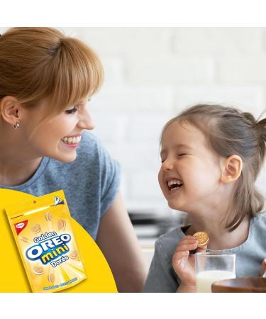 OREO Mini Golden Sandwich Cookies Made in a Peanut-Free Facility School Snacks 200g Golden 200 g (Pack of 1) - Buy Online on SooperMarket.com