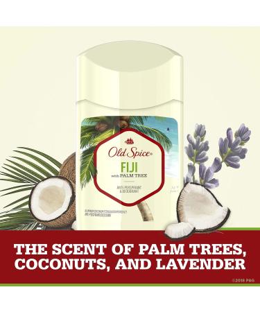 Old Spice Fiji Scent Men's Antiperspirant Deodorant 2.6 Oz Pack of 2 - Fresher Collection - Buy Online on SooperMarket.com