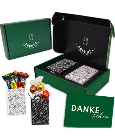 A LITTLE JOY. | Unique THANK YOU gift box with the finest Lindt chocolate Hello pralines & greeting card