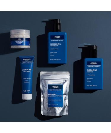 Nurture by Nature Men's Gift Set - 5-Piece Body Care Products for Men | Christmas Gift Basket for Him | Men's Bath & Shower Set - Buy Online on SooperMarket.com