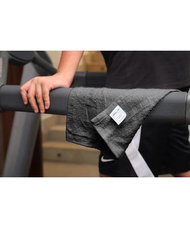 Avalon Towels Cotton Washcloths 12x12 Inches - Pack of 24, Premium Ring Spun Cotton, Super Absorbent & Soft Face Towels - Ideal for Gym, Hotel & Spa, Reusable Multipurpose Towels in Grey - Buy Online on SooperMarket.com