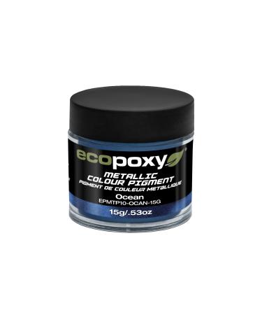EcoPoxy 15g Metallic Color Pigment Powder - Ocean Epoxy Resin Dye