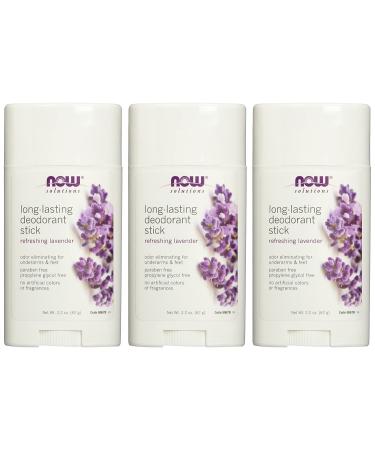 Now Foods Long-Lasting Lavender Deodorant Stick - 2.2 oz (62 g) | Refreshing & Natural - Buy Online on SooperMarket.com