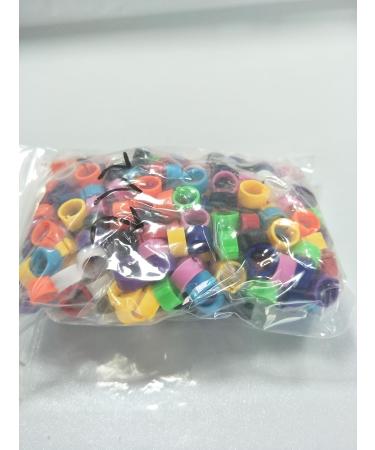 Givats Pigeon Footrings for Parrots - 300 Pieces Quail & Poultry Bands | Multi-Color 8mm Clip Leg Rings for Chickens & Pigeons - Buy Online on SooperMarket.com