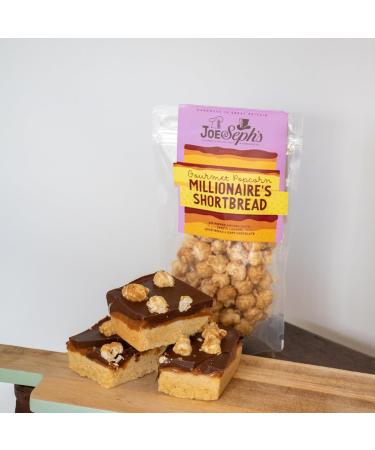 Joe & Seph's Millionaire's Shortbread Popcorn (1x70g) gourmet popcorn on the go snack sweet popcorn - Buy Online on SooperMarket.com