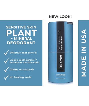 Rustic MAKA Natural Deodorant New Dawn ECO-Conscious Packaging Free of Aluminum Baking Soda & Parabens 1.9 oz Synthetic Fragrance-Free Cruelty-Free Certified - Buy Online on SooperMarket.com