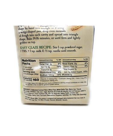 Sticky Fingers Scone Mix (Pack of 2) - 1 lb Bags, All Natural Baking Mix - Original Flavor - Buy Online on SooperMarket.com