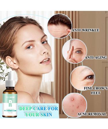 Face Moisturiser 2.5% Retinol Serum High Strength for Face Retinol Face Serum with Hyaluronic Acid Vitamin E Anti Ageing Anti Wrinkle Serum Reduces Enlarged Pores Refines and Softens Skin - Buy Online on SooperMarket.com