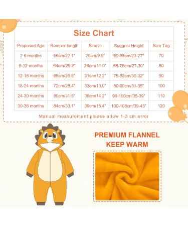 COOKY.D Unisex Winter Hooded Romper Jumpsuit - Hedgehog Design (3-6 Months) - Buy Online on SooperMarket.com