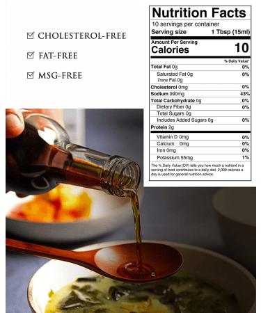 Wangshin Smoked Fish Sauce (5 fl oz) - Aged 2 Years - Korean Anchovy and Salt Fermented in Traditional Clay Pot - Buy Online on SooperMarket.com
