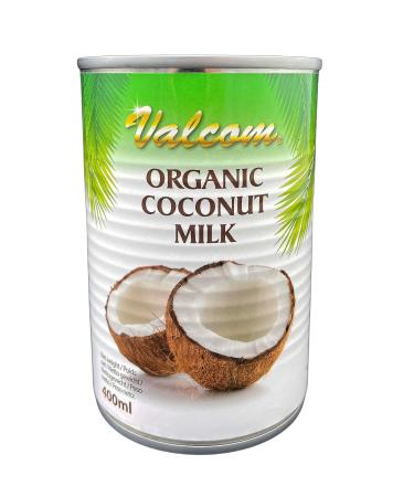 Valcom Organic Coconut Milk Coconut 400 ml