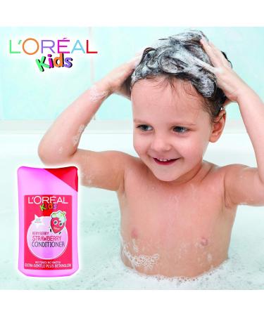 L'Oreal Kids Conditioner So Strawberry Fresh - Nourishing Hair Care for Kids | 1 Pack - Buy Online on SooperMarket.com