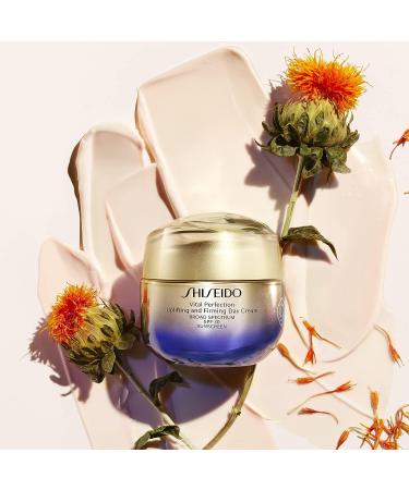 Shiseido Vital Perfection Firming Day Cream SPF 30 - 50mL | Anti-Aging Moisturizer with Broad-Spectrum Protection | Visibly Lifts, Firms, and Improves Fine Lines - Buy Online on SooperMarket.com