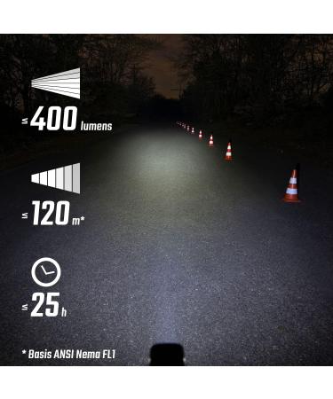 Sigma Buster 400 TR.RL 80 LED USB Headlight Set - Sport Black One Size | International Shipping Available - Buy Online on SooperMarket.com