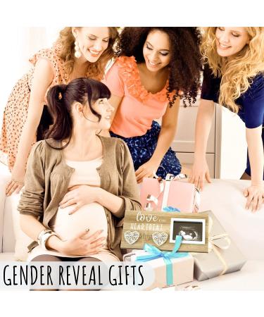Baby Sonogram Picture Frame - Pregnancy Announcement & Gender Reveal Gift - 4x3 Ultrasound Photo Keepsake Frame - Buy Online on SooperMarket.com