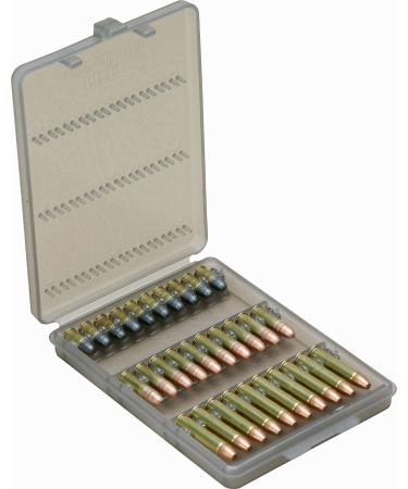 MTM 30 Round 22 Caliber Ammo Wallet (Clear Smoke)