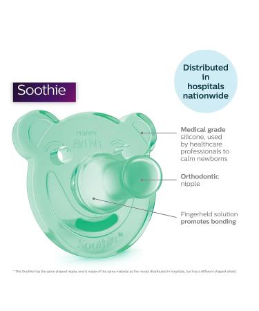 Philips Avent Super Soothie Pacifier Green 3+ months 2 Pack - SCF192/05 - Buy Online on SooperMarket.com