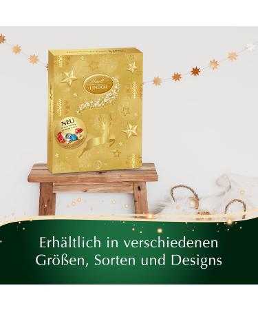 Lindt Lindor Chocolate Advent Calendar 2023 - Buy Online 290g | International Shipping Available - Buy Online on SooperMarket.com