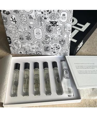 Diptyque Eau de Toilette Travel Spray 0.25 Fl Oz (Pack of 5) Set for Men and Women - Buy Online on SooperMarket.com