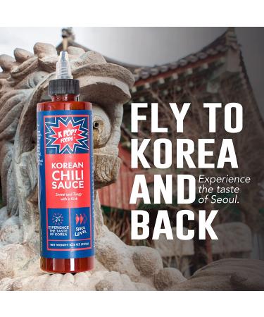 KPOP Foods Korean Chili Sauce - Gochujang Sauce 10.4 oz Squeeze Bottle - Buy Online on SooperMarket.com