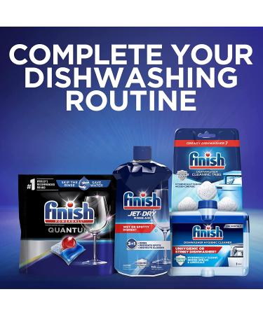 Finish Quantum 64ct Dishwasher Detergent Tablets - Powerball Formula for Ultimate Clean & Shine - Buy Online on SooperMarket.com