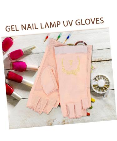 minkissy 1 Pair Golf Glove Gloves Nail Art Supplies Nail Art Accessory Accessories Radiation Protection Cotton - Buy Online on SooperMarket.com