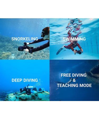 LEFEET S1 Pro Underwater Scooter - Modular Sea Scooter with Action Camera Mount | 40M Depth Rating for Diving, Snorkeling, Swimming - Buy Online on SooperMarket.com
