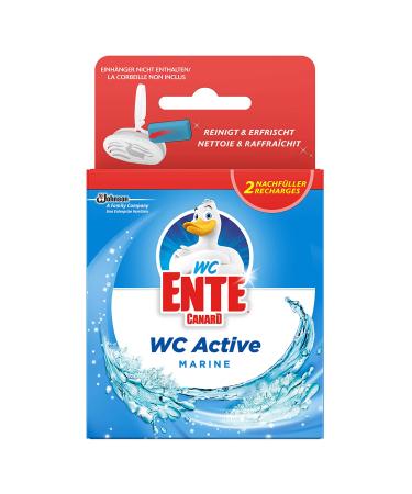 WC-Ente WC Active WC-Einh nger Nachf ller Marine 2Pack (2 x 40g)