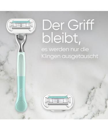 Gillette Venus V Edition Deluxe Smooth Sensitive Razor for Women - Includes 1 Razor Blade with 5-Fold Blades | Perfect Gift for Women - Buy Online on SooperMarket.com