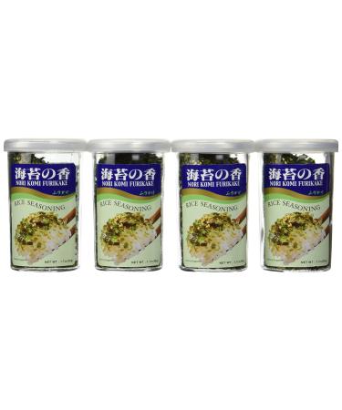 JFC Nori Fumi Furikake Rice Seasoning, 1.7-Ounce Jars (Pack of 4)