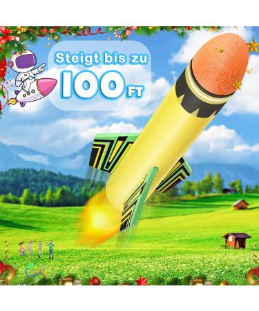 Dislocati 6 Pack Rocket Toys - Air Pressure Outdoor Fun | Perfect Kids Gifts | Shop Internationally - Buy Online on SooperMarket.com
