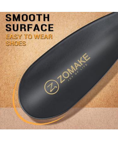 ZOMAKE Stainless Steel Shoe Horn 7.5 Inches - Portable Metal ShoeHorn for Travel (Black) - Buy Online on SooperMarket.com